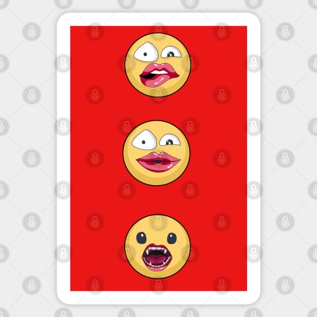 funny emoji Sticker by persa